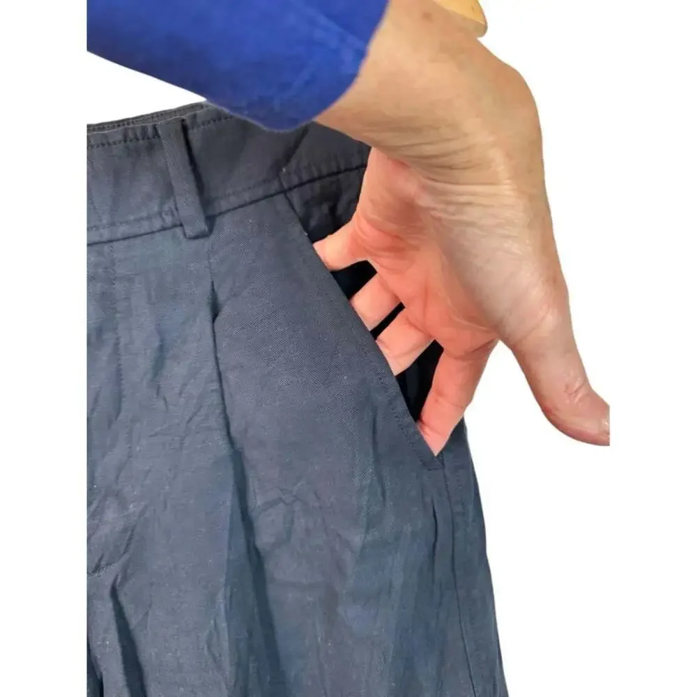 Everlane Women's Navy and Blue Trousers